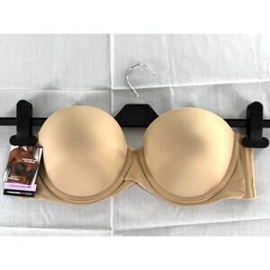 NEW Maidenform Womens 5-Way Straps Plus Shaping Strapless Bra 34C